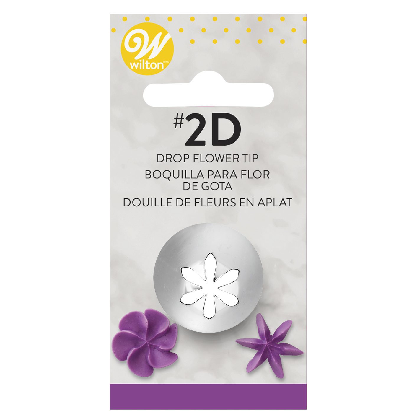 Drop Flower Tip 2D Wilton Cake Decor Baking Supplies - Main Image