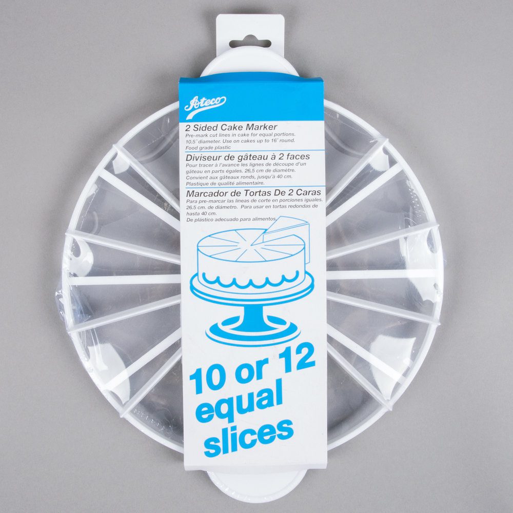 Ateco Cake Marker - 10 pr 12 Slices - Cake Decor & Baking Supplies